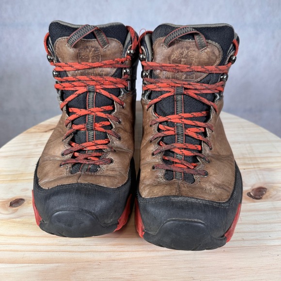 Timberland Gore-Tex Hiking Boots Mens 9 Brown Waterproof Leather Mid Top 25408 main image 12